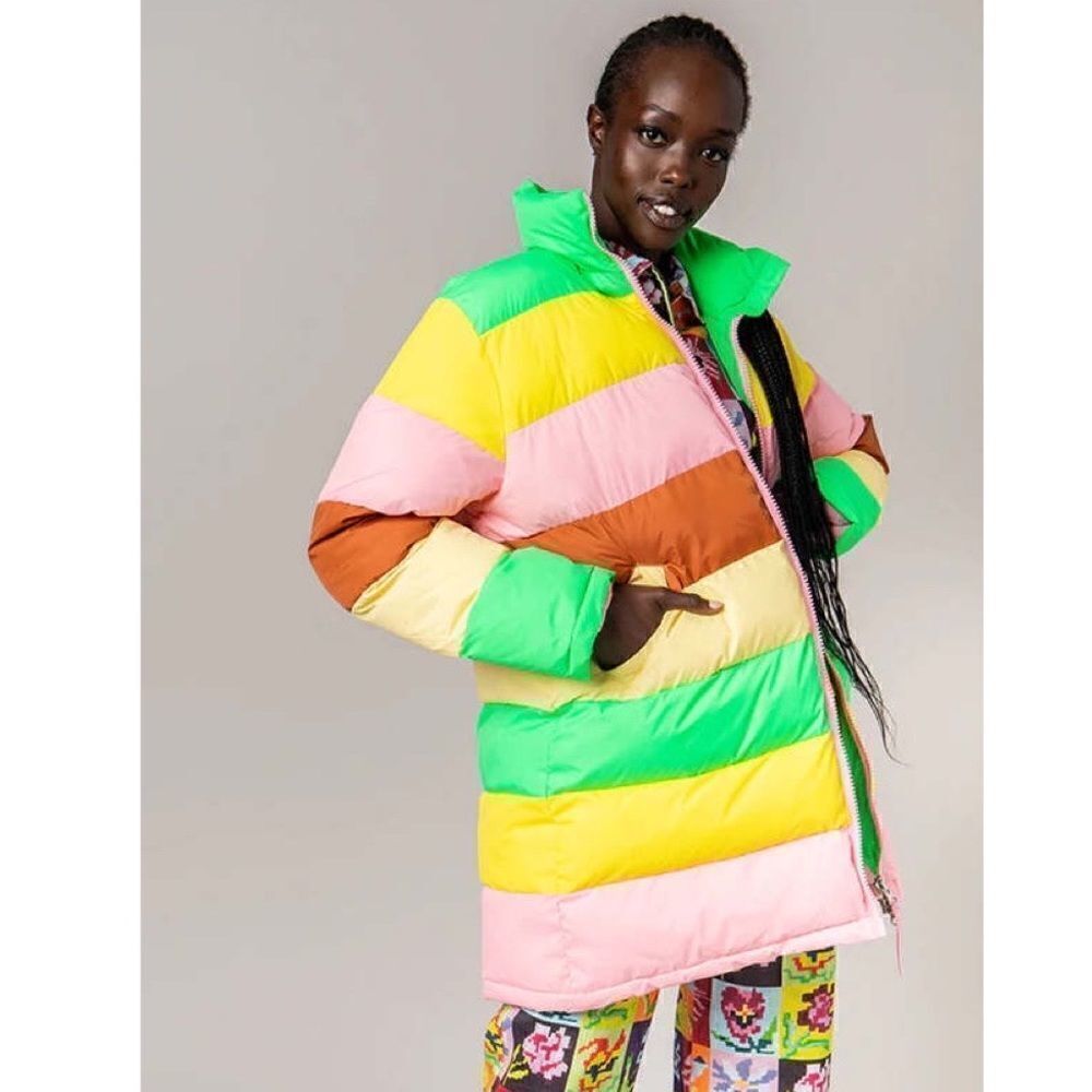 RACHEL ANTONOFF Terry Puffer in Colorblock